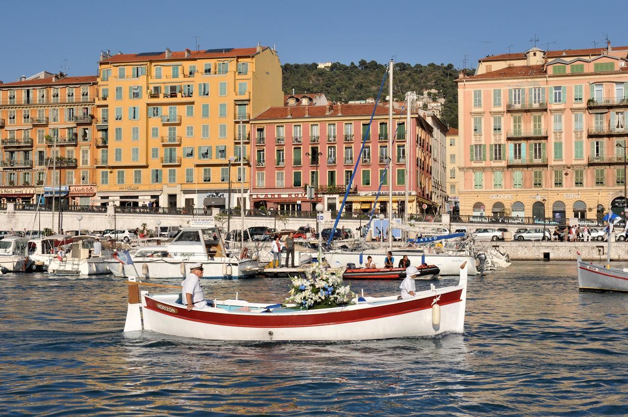 La Croix - F3, Terrasse Vue Panoramique, Vieux-Nice Old Town And Terrace Eksteriør bilde